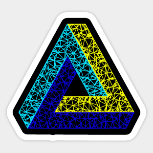 Penrose Triangle Sticker